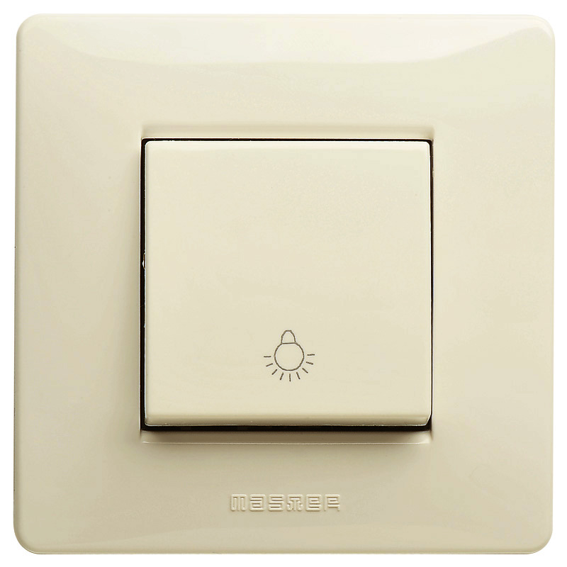 MIXMO Pulsante luce 1P NO 16A Beige