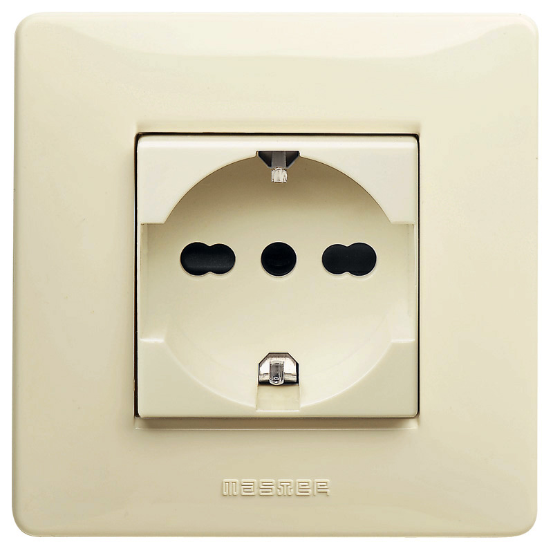 MIXMO Presa P40 Schuko univ 2P+T 16A bei