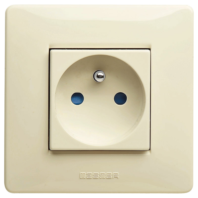MIXMO Presa Francese 2P+T 16A Beige