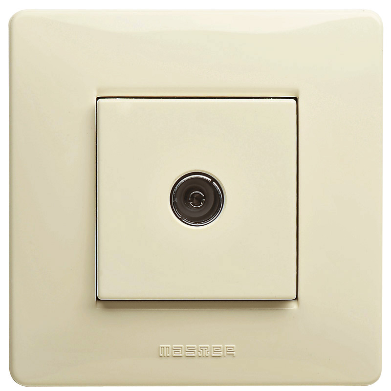 MIXMO presa TV 9,5mm passante, beige