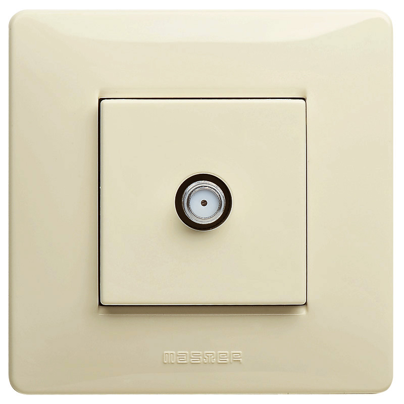 MIXMO presa TV connettore IEC fem. Beige