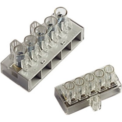 Morsetto unipol.5 Fori 5x6mmq