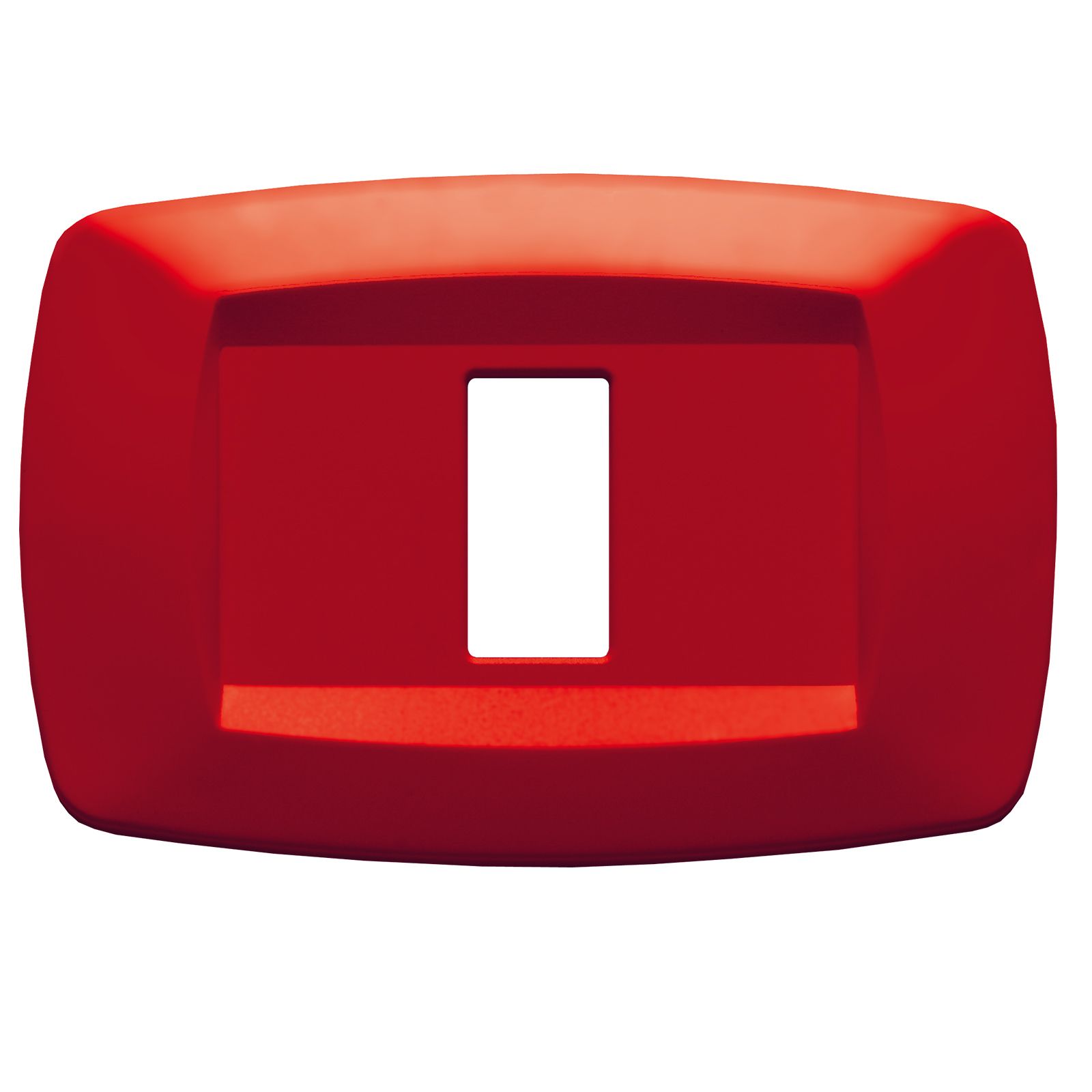 Placca Modi' 1 Posto ROSSO