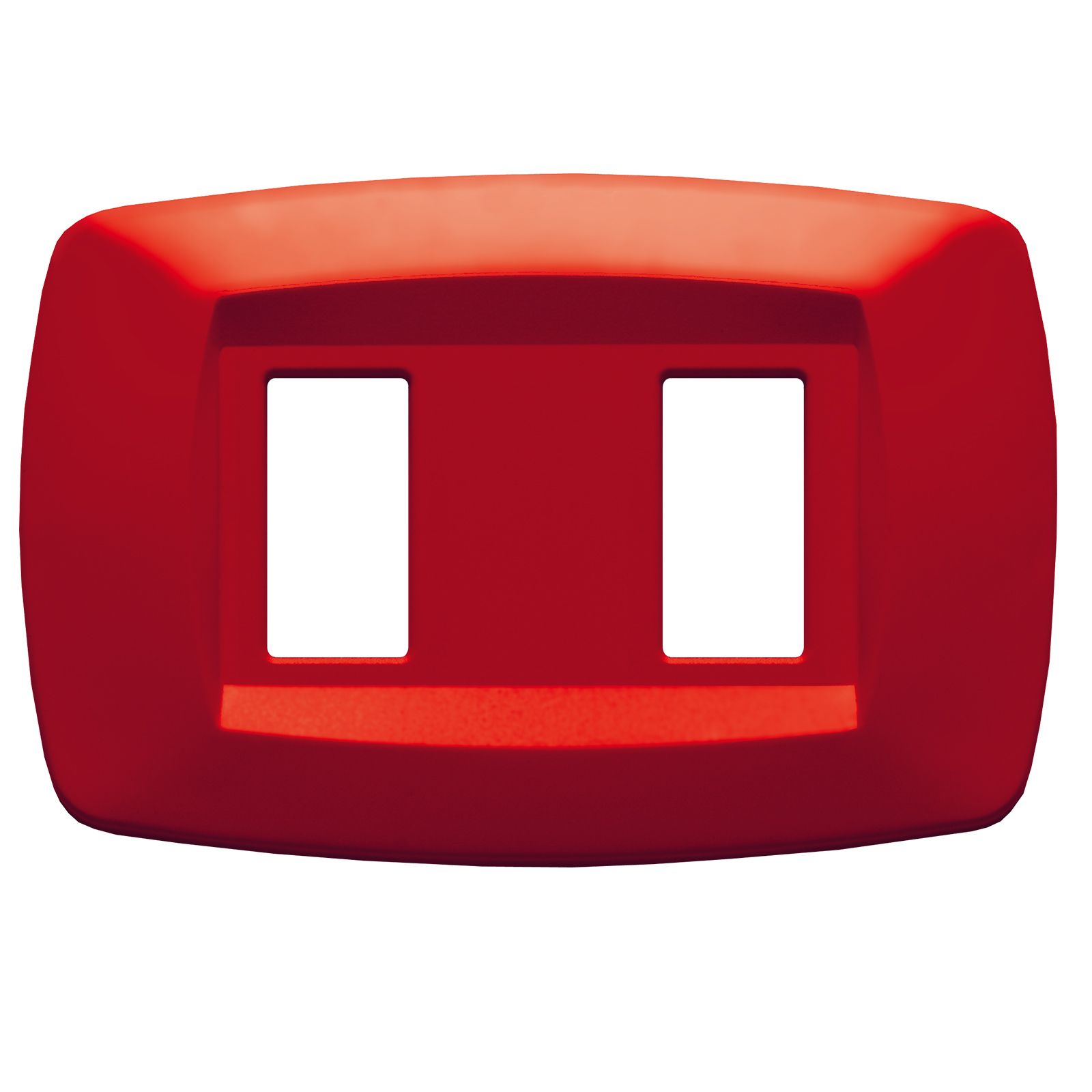 Placca Modi' 2 Posti ROSSO