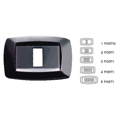 Placca Modi' 3 Posti C.FUCILE