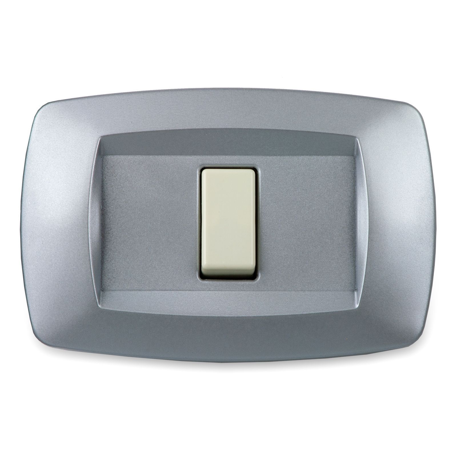 Modì plate, 1 hole, titanium