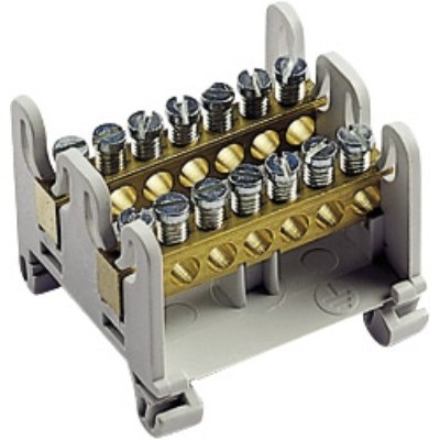 Morsett. equipot. 2 barre 10x5,3 + 4x6mm