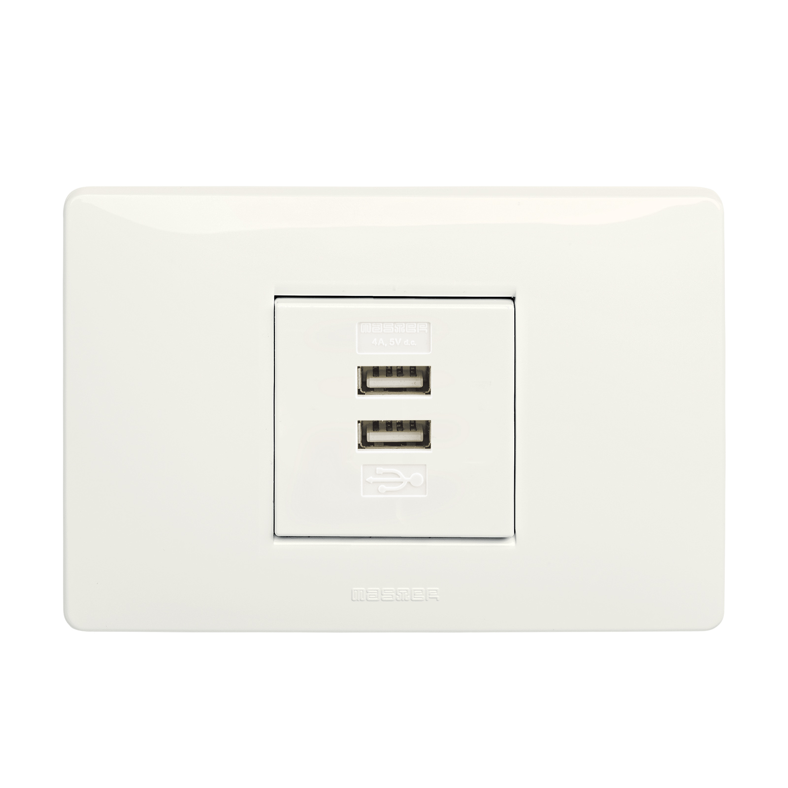 MIX Alimentatore 2 USB 5V 4A 2Mod.