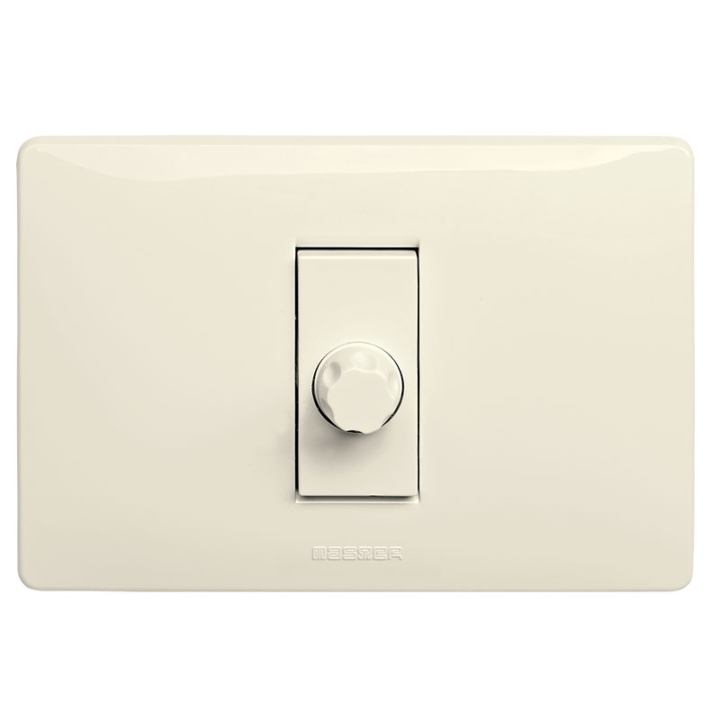 MIX Dimmer Res.300W c.Int 127V c/Pl.Beig