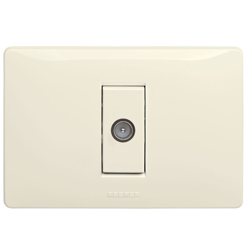 TV through-line outlet, Ø9.5mm connector
