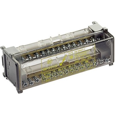 Morsettiera tetrapolare 125A 4x7fori