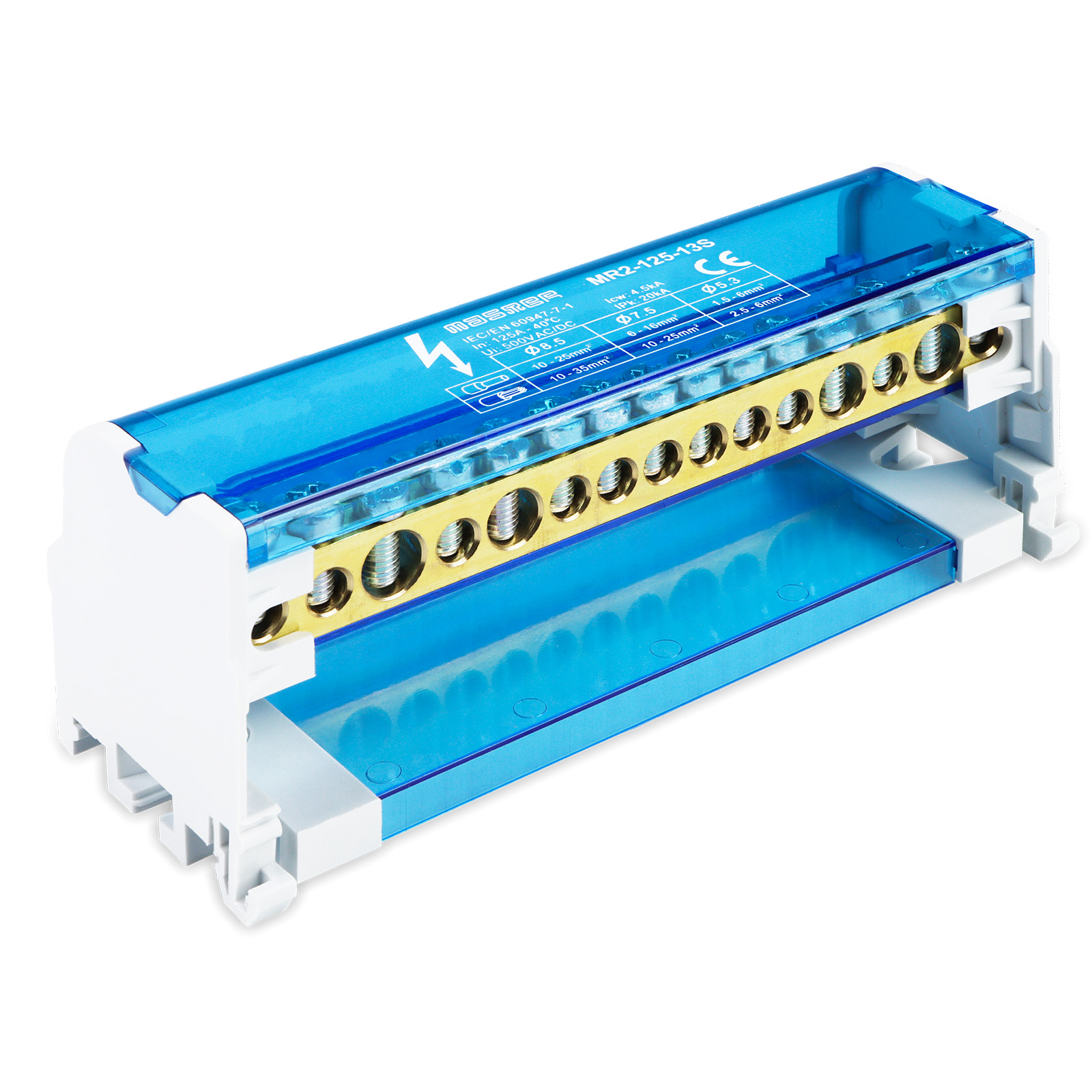 Bip. Protected Terminal Block 125A