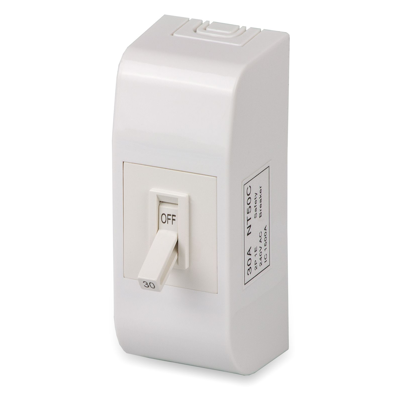 Interr.Bipolare 30A 240VAC 1500A Superf.