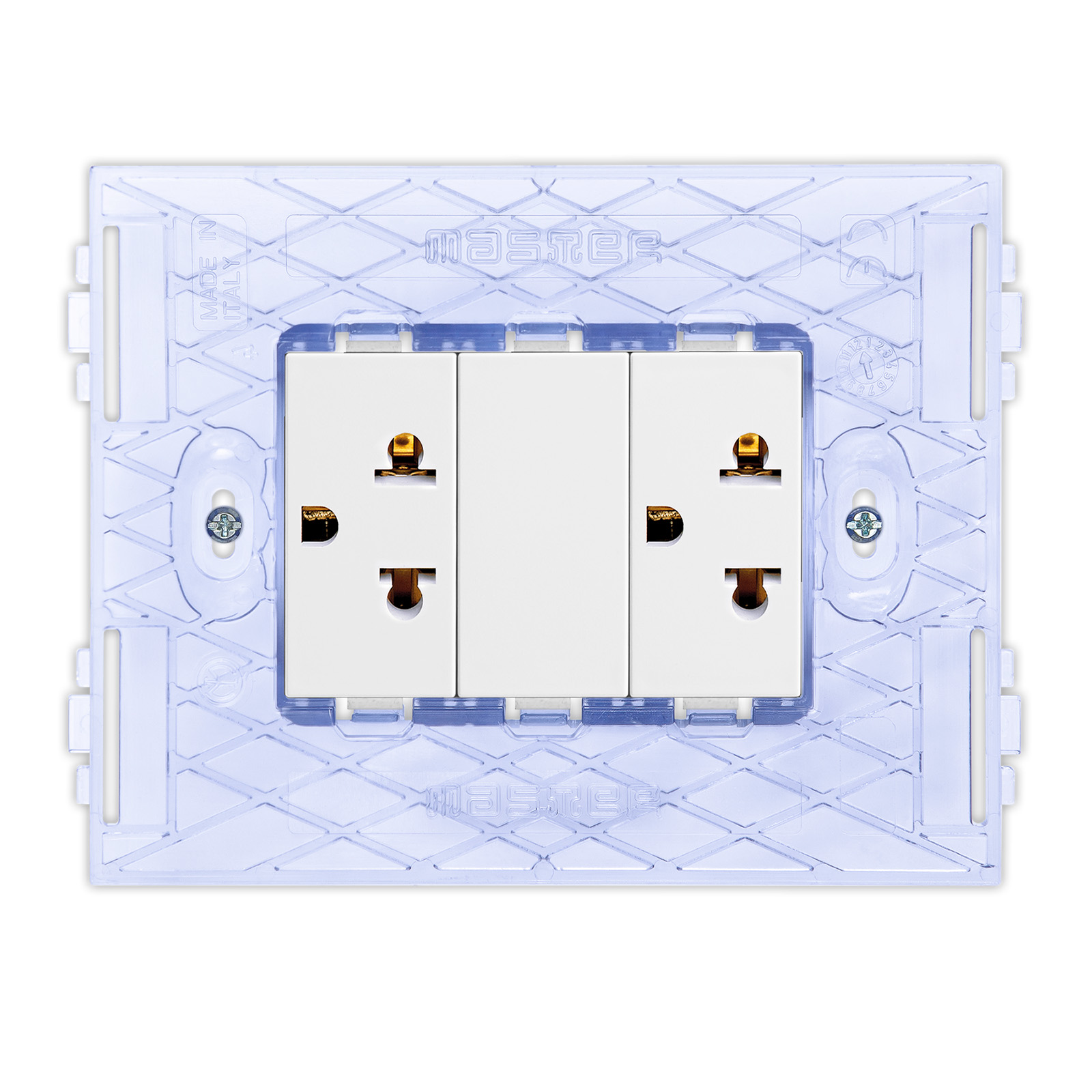 PIXIA 2Pr.2P+T 16A 250V EuroA. c/Sup