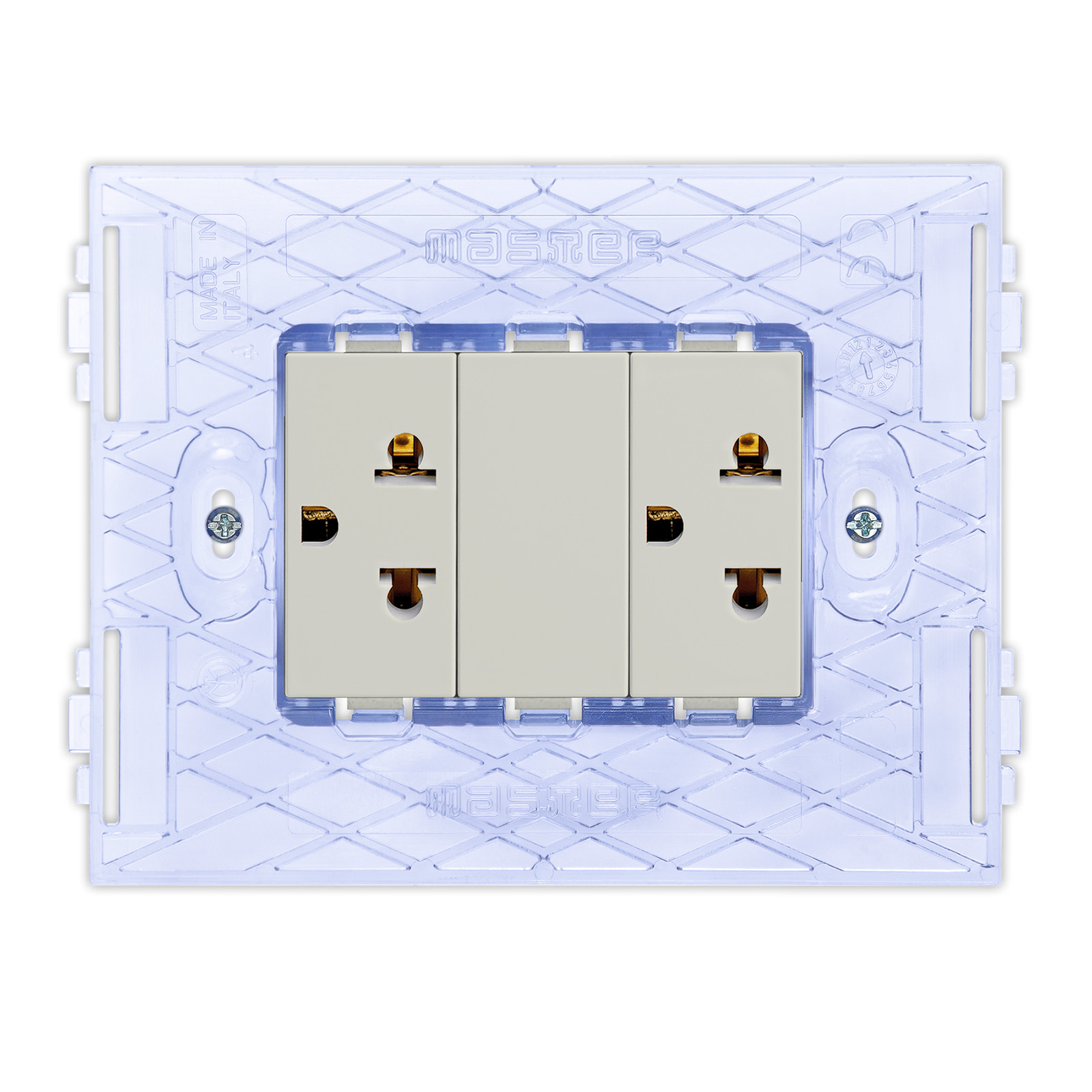 PIXIA 2Pr.2P+T 16A 250V EuroA. c/Sup