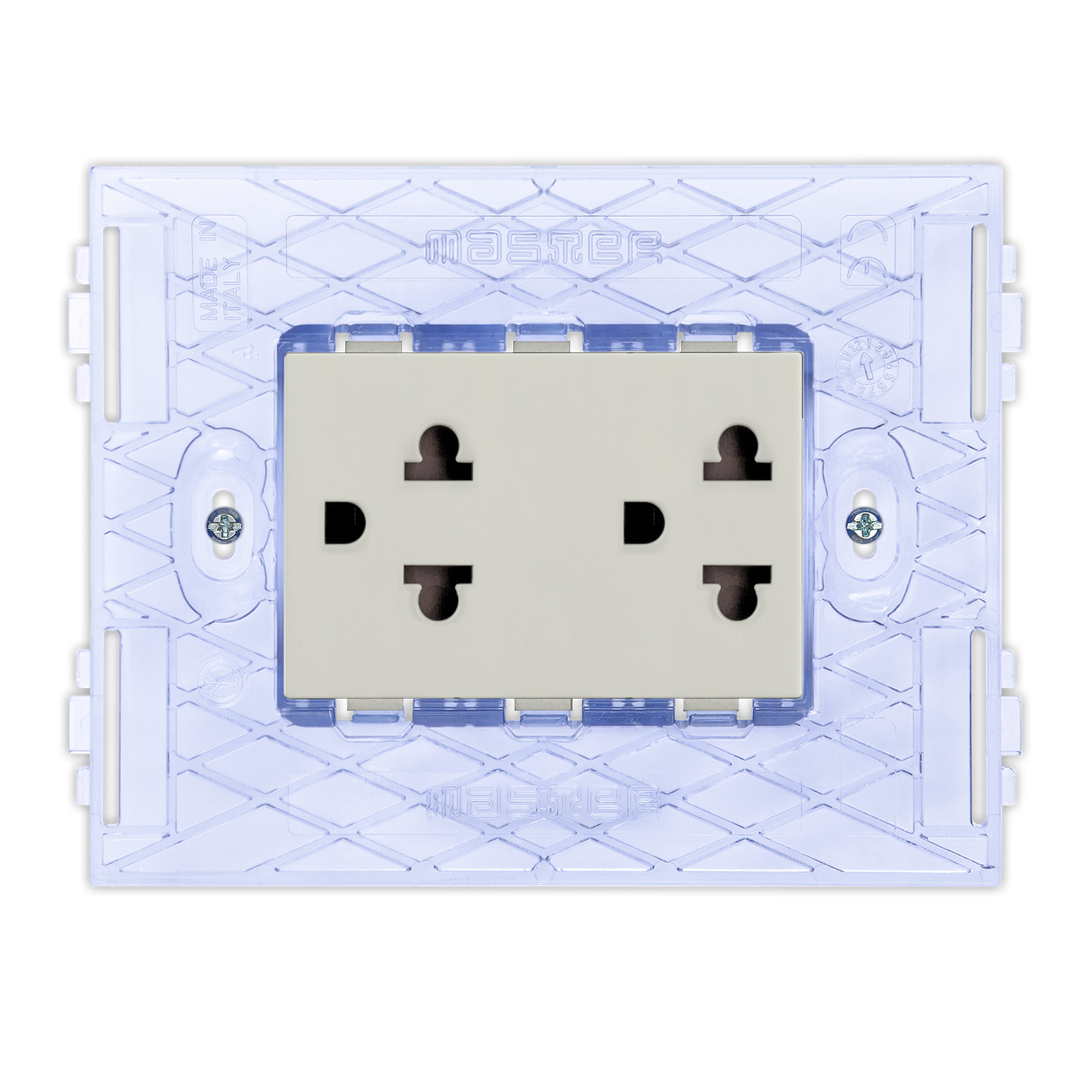 PIXIA Pr.2P+T16A250V 2 EuroAm. c/Sup