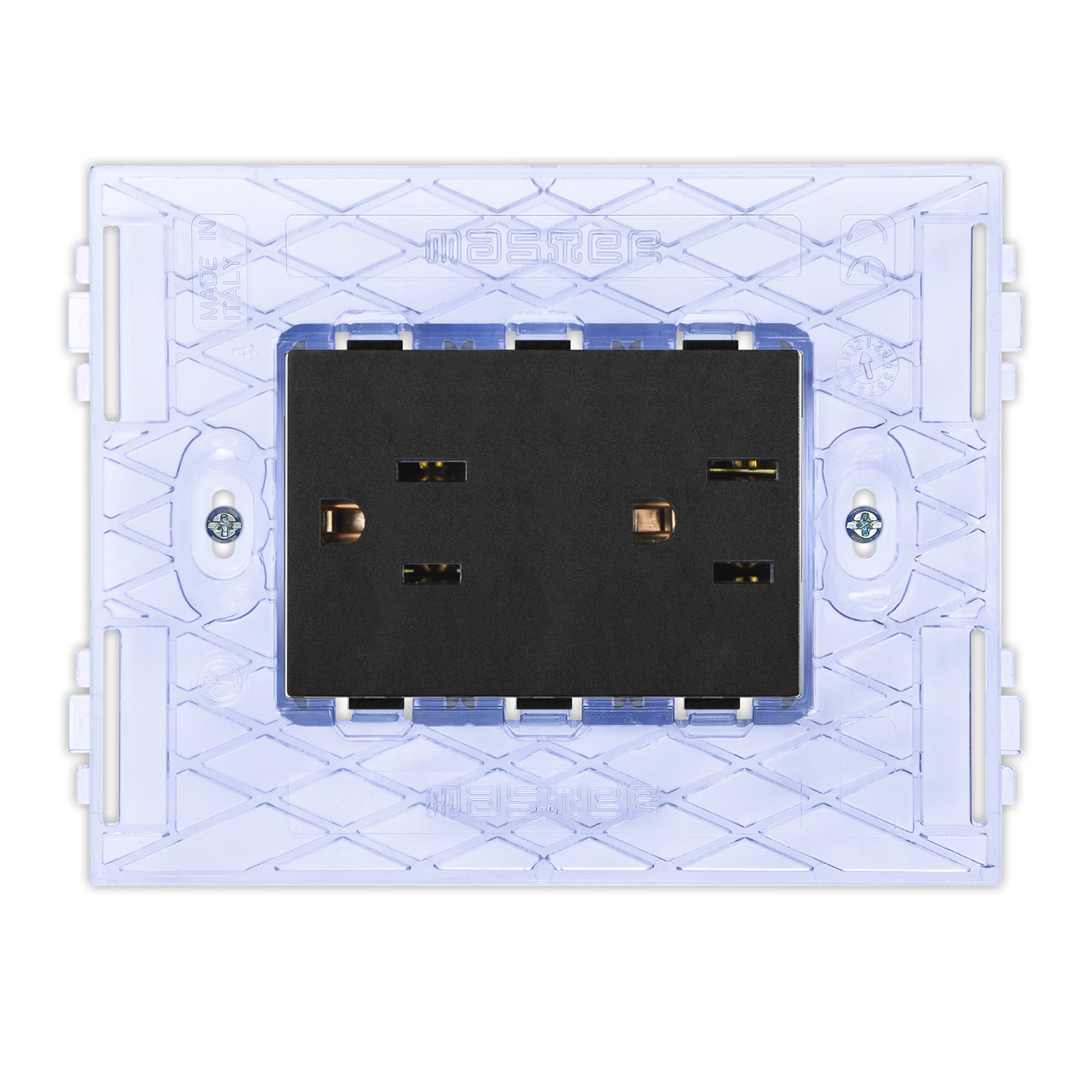 PIXIA 2Pr.2P+T 16A 250V EuroA. c/Sup Bla