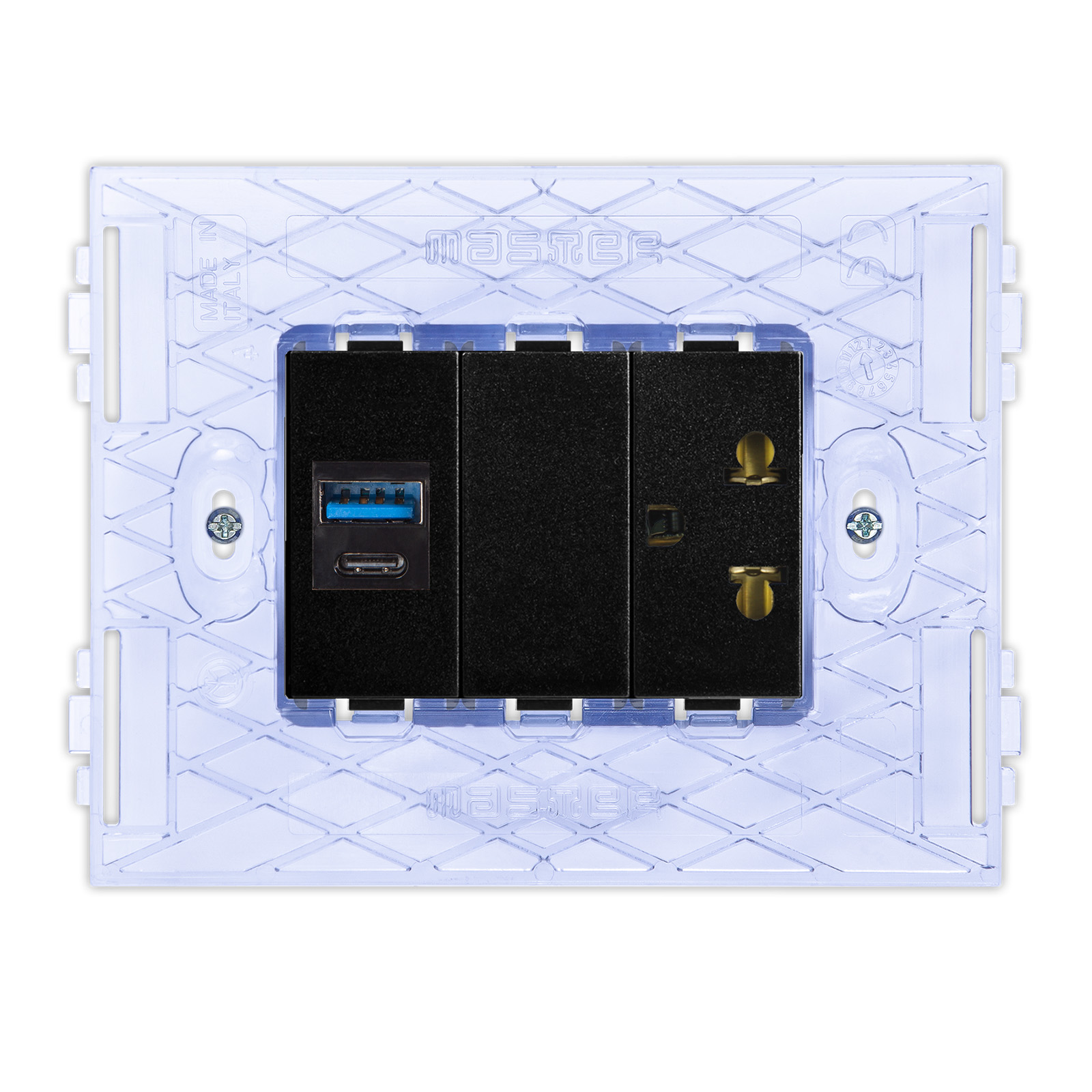 Aliment. USB A+C 3A 5V 4.2A Pr.16A+T