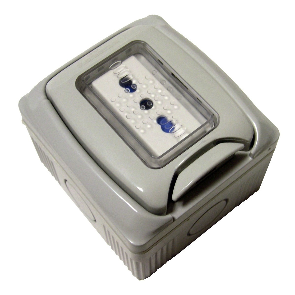 MIXBOX IP55 1m. con presa P17/11 biv.16A