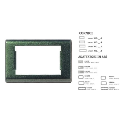 Cornice GIOTTO Verde Sottob.6 posti